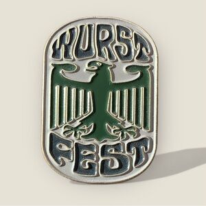 Wurstfest Texas Enamel Hat Pin